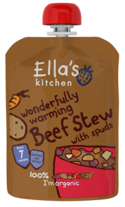 Ella's Kitchen Stage 2 Organic Beef Stew with Spuds 130g
