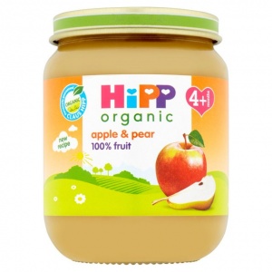Hipp 4 Month Organic Apple & Pear Pudding 125g Jar
