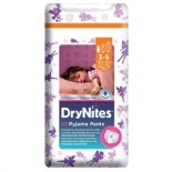 Huggies Dry Nites Pyjama Pants x 10 Girl (3-5 Yrs)