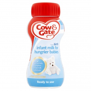 Cow & Gate for Hungrier Babies Ready To Feed Milk 200ml