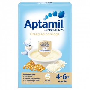 Aptamil 4-6 Month Creamed Porridge 125g