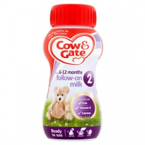 Cow & Gate Follow On Ready To Feed Milk 200ml