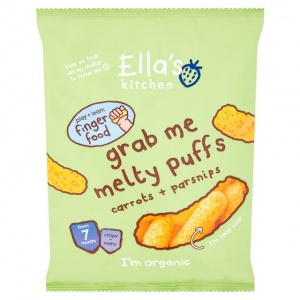 Ella's Kitchen 7 Months+ Melty Puffs Carrot & Parsnip 20g bag
