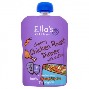 Ella's Kitchen Stage 2 Organic Cheery Chicken Roast Dinner130g