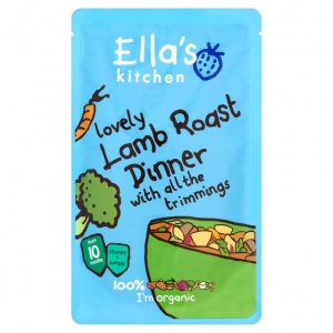 Ella's Kitchen Stage 3 Organic Lamb Roast Dinner 190g