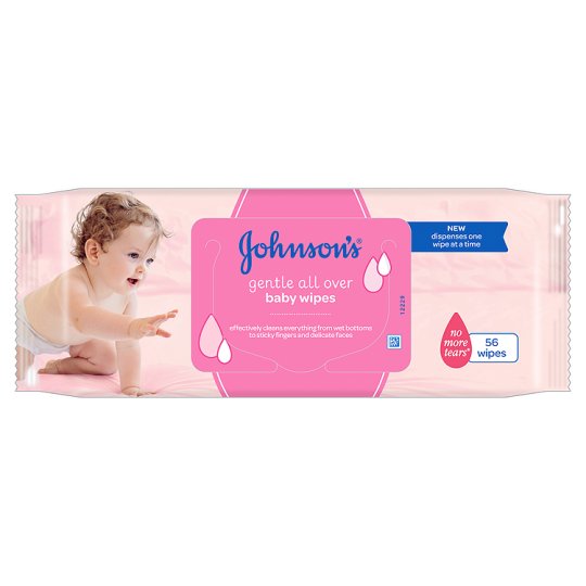 johnsons baby wipes