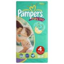 Pampers Baby Dry Economy Pack Size 4 Maxi 44 (7-18 Kgs)