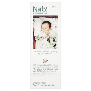 Naty Babycare Eco Nappy Bags 50 Pack