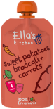 Ella's Kitchen Stage 1 Organic Sweet Potatoes, Broccoli & Carrots 120g