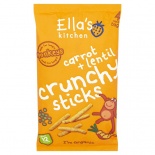 Ella's Kitchen 12 Months+ Organic Carrot & Lentil Crunchy Sticks 4 x 15g