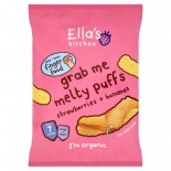 Ella's Kitchen 7 Months+ Melty Puffs Strawberry & Banana 20g bag