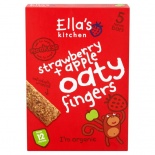 Ella's Kitchen 12 Months+ Organic Strawberry & Apple Nibbly Fingers 5 x 25g