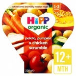 Hipp 12 Month Organic Potato, Pumpkin & Chicken Scrumble 230g