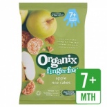Organix 7 Month Rice Cakes - Apple 50g