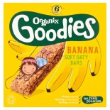 Organix 12 Month Banana Cereal Bar 6 x 30g